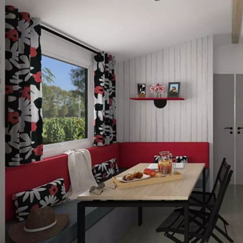 Mobile home 6 persons - Modulo 2 bedrooms 4/6 people, TV, LV, 27m² (2019)