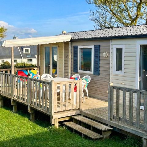 BUNGALOW 5 personnes - Mobil-home premium maxi avec vue sur mer