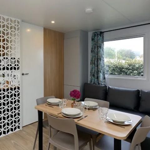 Stacaravan 6 personen - 3/6 pers met airconditioning