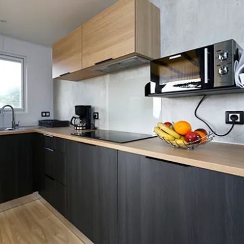 Stacaravan 6 personen - 3/6 pers met airconditioning