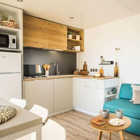 Mobilheim 6 personen - Lodge GRAND CONFORT PRIMEL 2020 + TV Sonntag 3 Zimmer 36m²