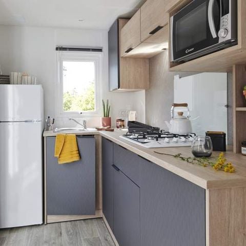 Mobilheim 4 personen - Lodge GRAND CONFORT STEREC 2022 TV/Sonntag - 2 Schlafzimmer 30m²