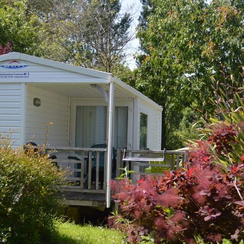 MOBILE HOME 4 people - STANDARD TY LAOUEN TV 2 bedrooms (bunk beds)