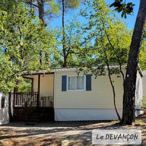 Stacaravan 4 personen - Grand Confort Sun Roller 1e generatie 4 pers