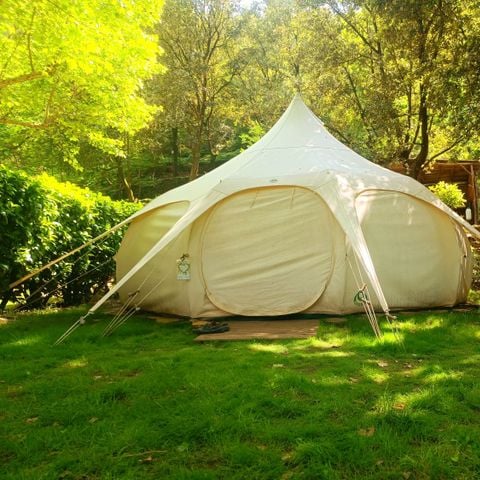 Tent 5 personen - Familie Marigoule (gemeenschappelijke keuken)