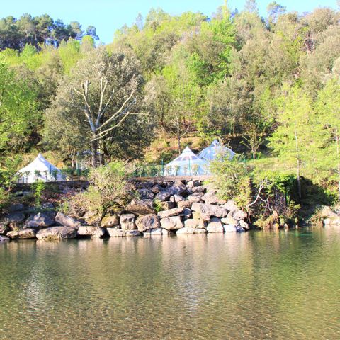 Tent 5 personen - Familie Marigoule (gemeenschappelijke keuken)