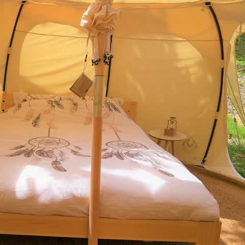 TENT 2 people - Bournette (shared kitchen)