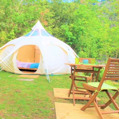 TENDA DA CAMPEGGIO 5 persone - Maridonne stellato (cucina condivisa)