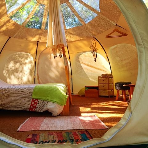 Tent 2 personen - Dauphine étoilée (gedeelde keuken)