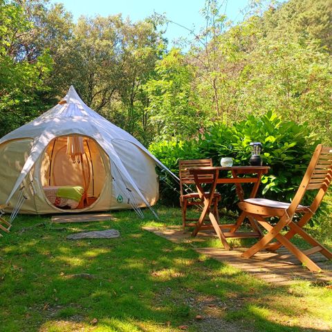 TENT 2 people - Dauphine étoilée (shared kitchen)