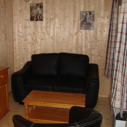 Chalet 5 Personen - 74 Chalet Les Bleuets 40m² Überdachte Terrasse + Fernseher + Geschirrspüler 1/5 Pers.