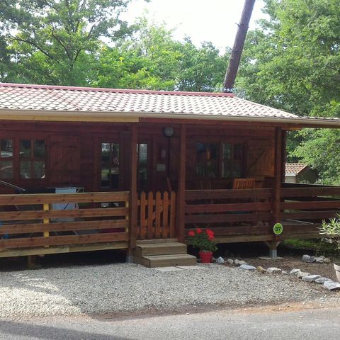 Chalet 5 Personen - 74 Chalet Les Bleuets 40m² Überdachte Terrasse + Fernseher + Geschirrspüler 1/5 Pers.