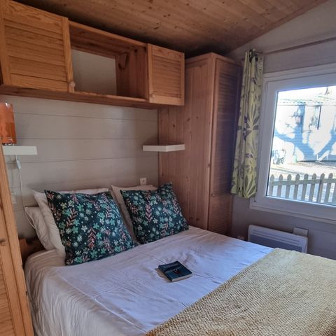 Chalet 5 persons - 80 Chalet Champêtre 35m² + Large covered Terrace + Television + Dishwasher 1/5 pers