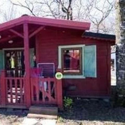 Chalet 5 Personen - 80 Chalet Champêtre 35m² + Große überdachte Terrasse +Fernseher + Geschirrspüler 1/5 Pers.