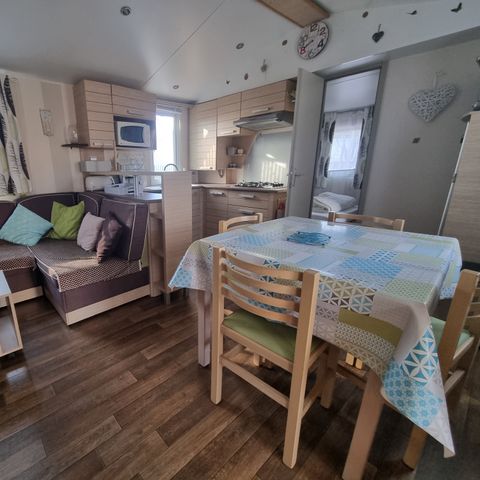 MOBILE HOME 6 people - 54 Résidence le lys 40m2 (2 bathrooms) +clim +DISHWASHER+COVERED TERRACE 1/6 pers
