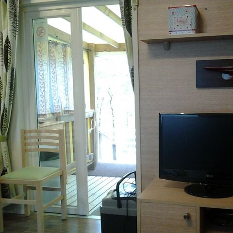 Mobilheim 6 Personen - 54 Residence le lys 40m2 (2 Badezimmer) + Klima + Geschirrspüler + überdachte Terasse 1/6 Pers.