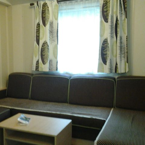 Mobilheim 6 Personen - 54 Residence le lys 40m2 (2 Badezimmer) + Klima + Geschirrspüler + überdachte Terasse 1/6 Pers.