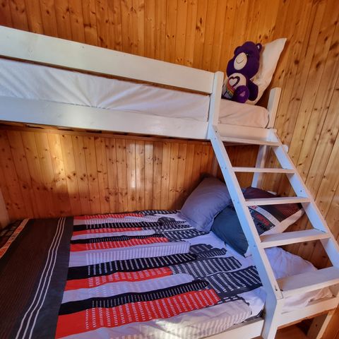 Chalet 5 persons - 15 Chalet Les Pivoines 40m² + Television + Covered terrace + 1/5 person dishwasher