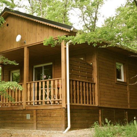 Chalet 5 Personen - 15 Chalet Les Pivoines 40m² + Fernseher + Überdachte Terrasse+ Geschirrspüler 1/5 Pers.