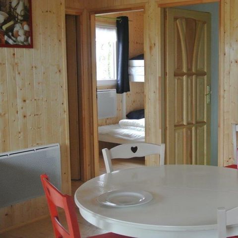 Chalet 5 Personen - 15 Chalet Les Pivoines 40m² + Fernseher + Überdachte Terrasse+ Geschirrspüler 1/5 Pers.