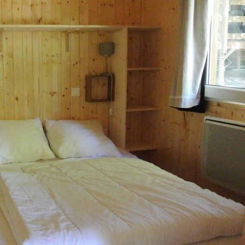 Chalet 5 Personen - 15 Chalet Les Pivoines 40m² + Fernseher + Überdachte Terrasse+ Geschirrspüler 1/5 Pers.