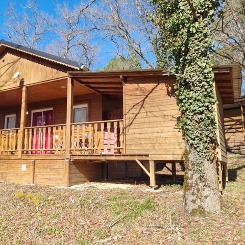 Chalet 5 persons - 15 Chalet Les Pivoines 40m² + Television + Covered terrace + 1/5 person dishwasher