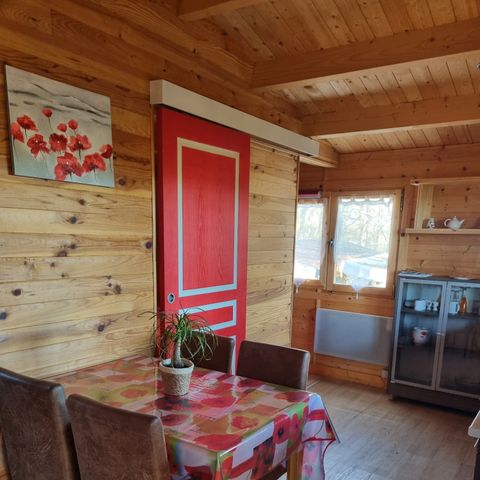 CHALET 4 personas - 78 Chalet Les Coquelicots 30m² + Terraza cubierta + TV 1/4 pers