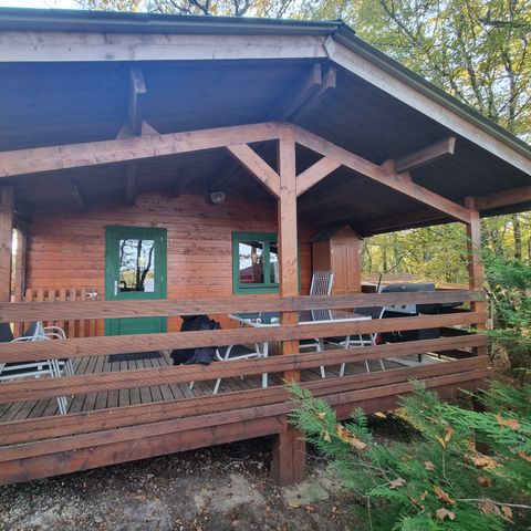 Chalet 4 persons - 78 Chalet Les Coquelicots 30m² + Covered terrace + TV 1/4 pers