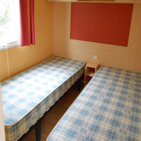 Mobilheim 4 Personen - Residenz FLeurie 32m2 Überdachte Terrasse + Fernseher Sonntag bis Sonntag