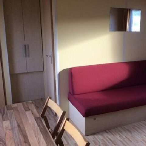 Mobilheim 4 Personen - 23 Résidence les tilleuls 32 m2 Überdachte Terrasse 1/4 Pers.