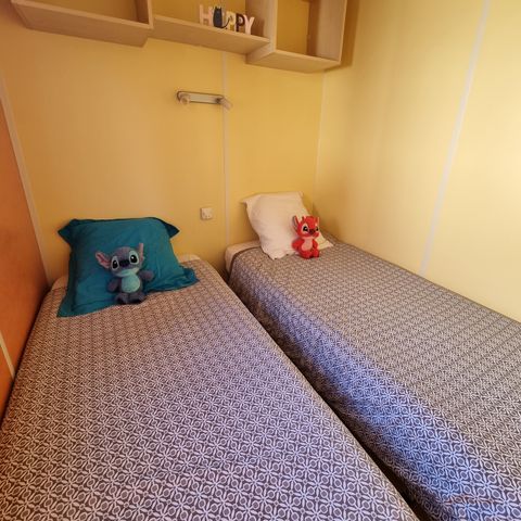 Mobile home 4 persons - 23 Résidence les tilleuls 32 m2 Covered terrace 1/4 pers