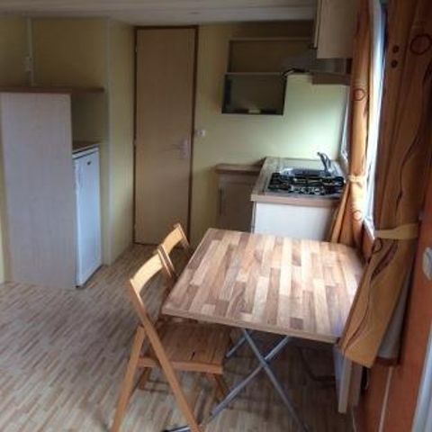 Mobilheim 4 Personen - 23 Résidence les tilleuls 32 m2 Überdachte Terrasse 1/4 Pers.