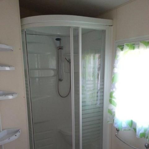 Mobilheim 6 Personen - 24 Résidence Noisette 32m2 Überdachte Terrasse + Fernseher + Geschirrspüler + Klimaanlage 1/6 Pers.