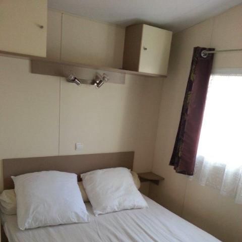 Mobilheim 6 Personen - 24 Résidence Noisette 32m2 Überdachte Terrasse + Fernseher + Geschirrspüler + Klimaanlage 1/6 Pers.