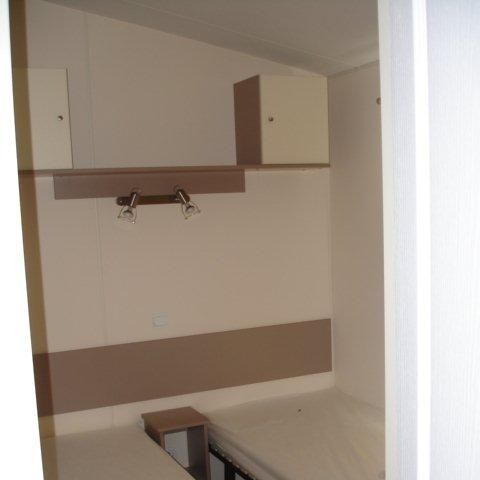 Mobilheim 6 Personen - 24 Résidence Noisette 32m2 Überdachte Terrasse + Fernseher + Geschirrspüler + Klimaanlage 1/6 Pers.