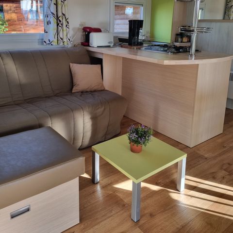 CASA MOBILE 4 persone - 35 Résidence Les Roses 28m2 Terrazza coperta + Televisione + Cucina estiva 1/4 pers.