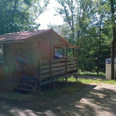 Chalet 5 persons - 12 CHALET L'Amarylis 35m² + dishwasher +COVERED TERRACE +TV 1/5 pers