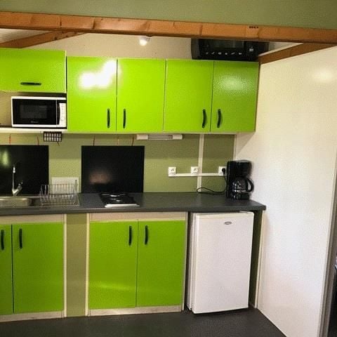 CHALET 5 personas - 12 CHALET L'Amarylis 35m² + lavavajillas +TERRAZA CUBIERTA +TV 1/5 pers