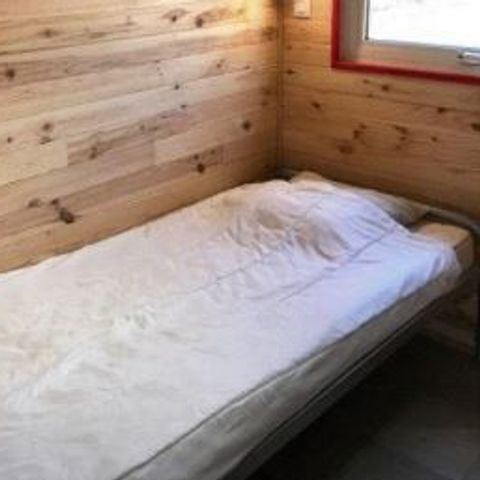 Chalet 5 personen - 12 CHALET L'Amarylis 35m² + vaatwasser +OVERDEKT TERRAS +TV 1/5 pers