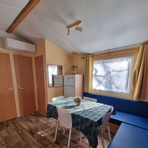 CASA MOBILE 6 persone - 66 Résidence Des Bois 32m2, aria condizionata + TV + lavastoviglie + terrazza coperta 1/6 persone