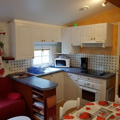BUNGALOW 4 personnes - Résidence Rubis Rouge + Climatisation + lave vaisselle + Terrasse Couverte
