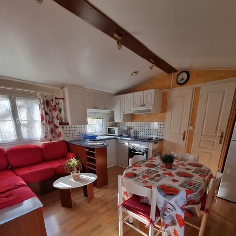MOBILHOME 4 personnes - 73 Résidence la corbeille d'argent Terrasse Couverte, Climatisation + lave vaisselle 1/4 pers