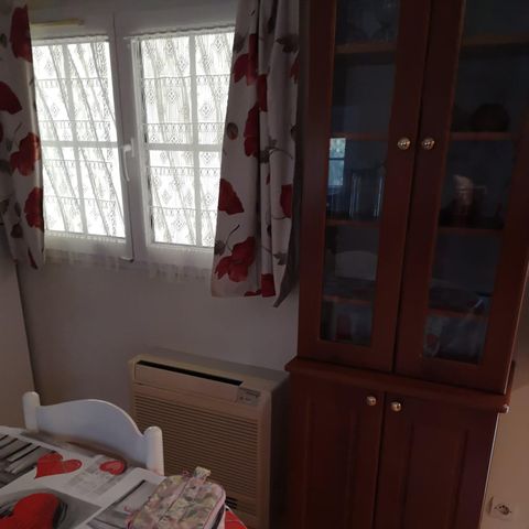 Mobilheim 4 Personen - 73 Résidence la corbeille d'argent Überdachte Terrasse, Klimaanlage + Geschirrspüler 1/4 Pers.