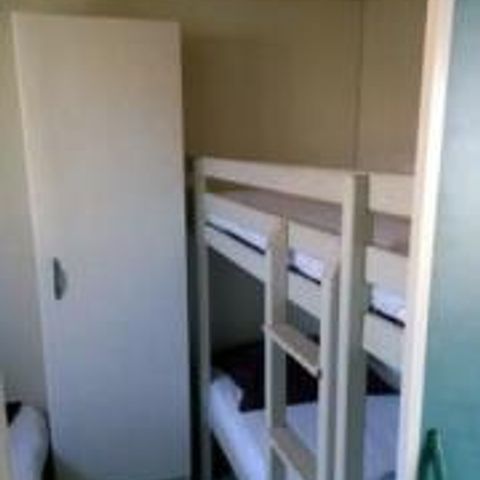 Mobilheim 5 Personen - Cottage Evasion 25m² +CLIM + Überdachte Terrasse 20m2 +Fernseher 1/5Pers Sonntag bis Sonntag