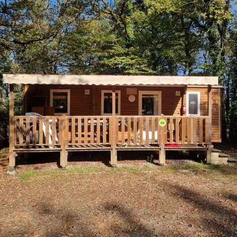 MOBILHOME 6 personnes - 07 Résidence La Garenne, 32m2, 3chambres, clim + Terrasse Couverte + télévision + Lave-vaisselle 1/6 pers