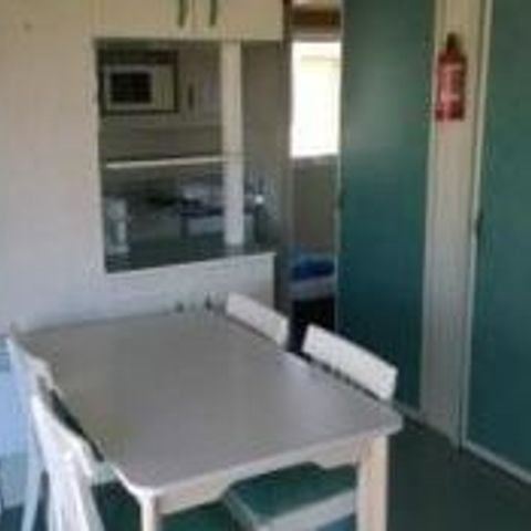 Mobilheim 4 Personen - 22 Résidence les tournesols + Überdachte Terrasse +Fernsehen 1/4 Pers.