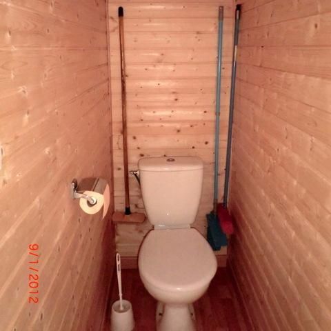 Chalet 5 Personen - 31 Chalet Soleil couchant 35m² + Geschirrspüler + Überdachte Terrasse + Fernseher 1/5 Pers.