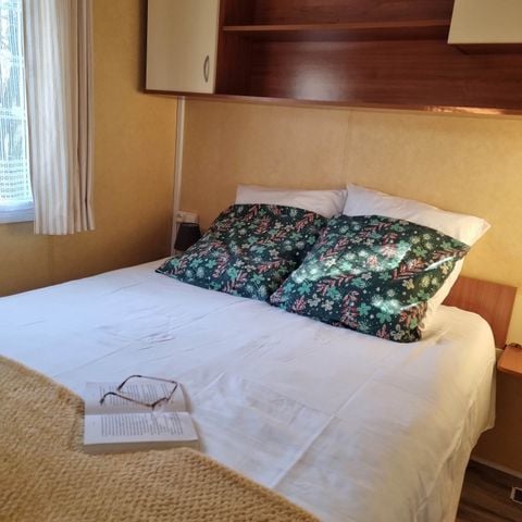 MOBILHOME 6 personnes -  63 Résid de la FORÊT Terrasse couverte, lave vaisselle + climatisation + Télévision 1/6 pers