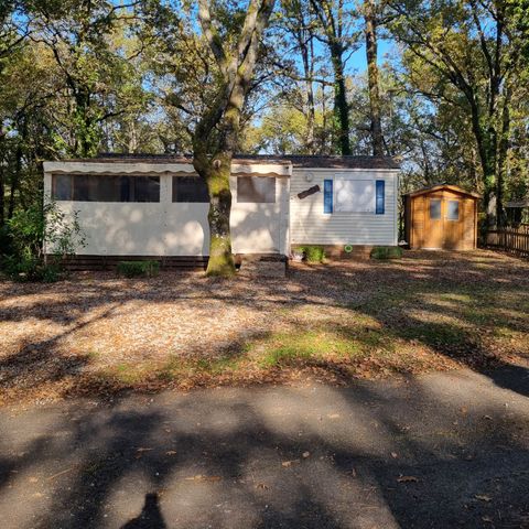 MOBILE HOME 6 people -  63 Résid de la FORÊT Covered terrace, dishwasher + air conditioning + Television 1/6 pers