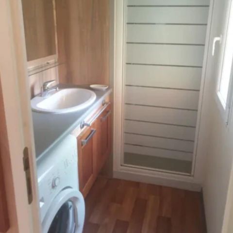 Mobile home 4 persons - 05 Résidence le framboisier 32M2, Covered terrace, Television + dishwasher 1/4 pers.